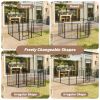 Dog Playpen Indoor Outdoor, 32" Height 8 Panels Fence with Anti-Rust Coating, Metal Heavy Portable Foldable Dog Pen for Large, Medium Small Dogs RV Ya