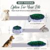 Adjustable Snuffle mat for Dogs Cats Dog Puzzle Toys Enrichment Pet Foraging mat for Smell Training and Slow Eating Stress Relief Dog Toy for Feeding