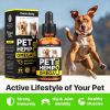 H–µmp and Salmon Oil for Dogs Skin and Coat H–µalth 3 6 9 Omega Pet H–µmp Oil for Dogs and Cats Rich in Vitamins B E Dog Fish Oil and H–µmp for Dogs A