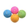 Fashion Natural Rubber Ball Pet Toy Cute Hollow Footprint Training Elastic Durable Chew Play Ball Toy for Dog and Cat